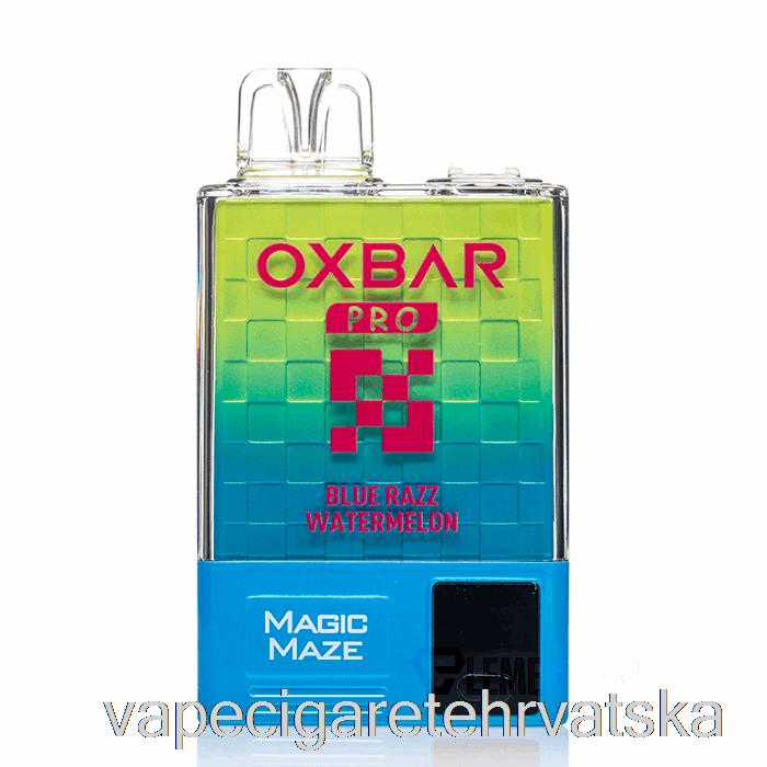 Vape Hrvatska Oxbar Magic Maze Pro 10000 Disposable Blue Razz Lubenica - Mahuna Sok